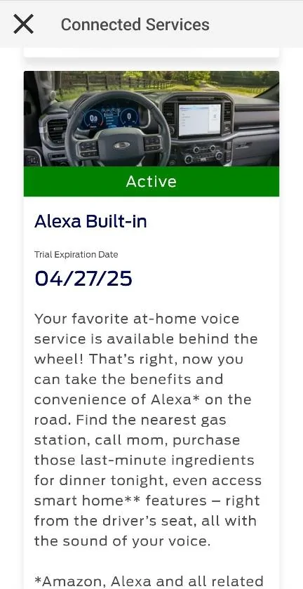 Ford F-150 Connected services question. Screenshot_20230620_104401_FordPass