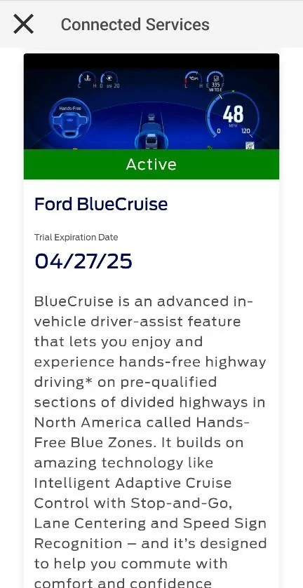 Ford F-150 Connected services question. Screenshot_20230620_104416_FordPass