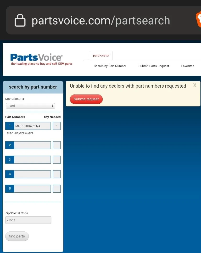 Ford F-150 Broken mount on high-voltage battery coolant line Screenshot_20230723_213441_Brav