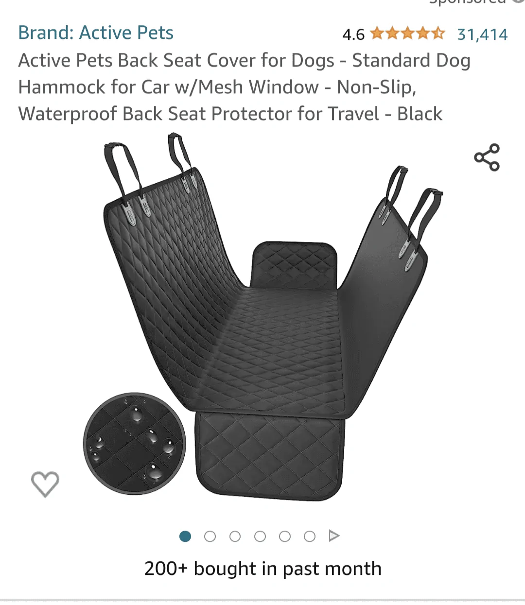 Ford F-150 Ford Accessories - Pet Floor Hammock Screenshot_20230808-191348