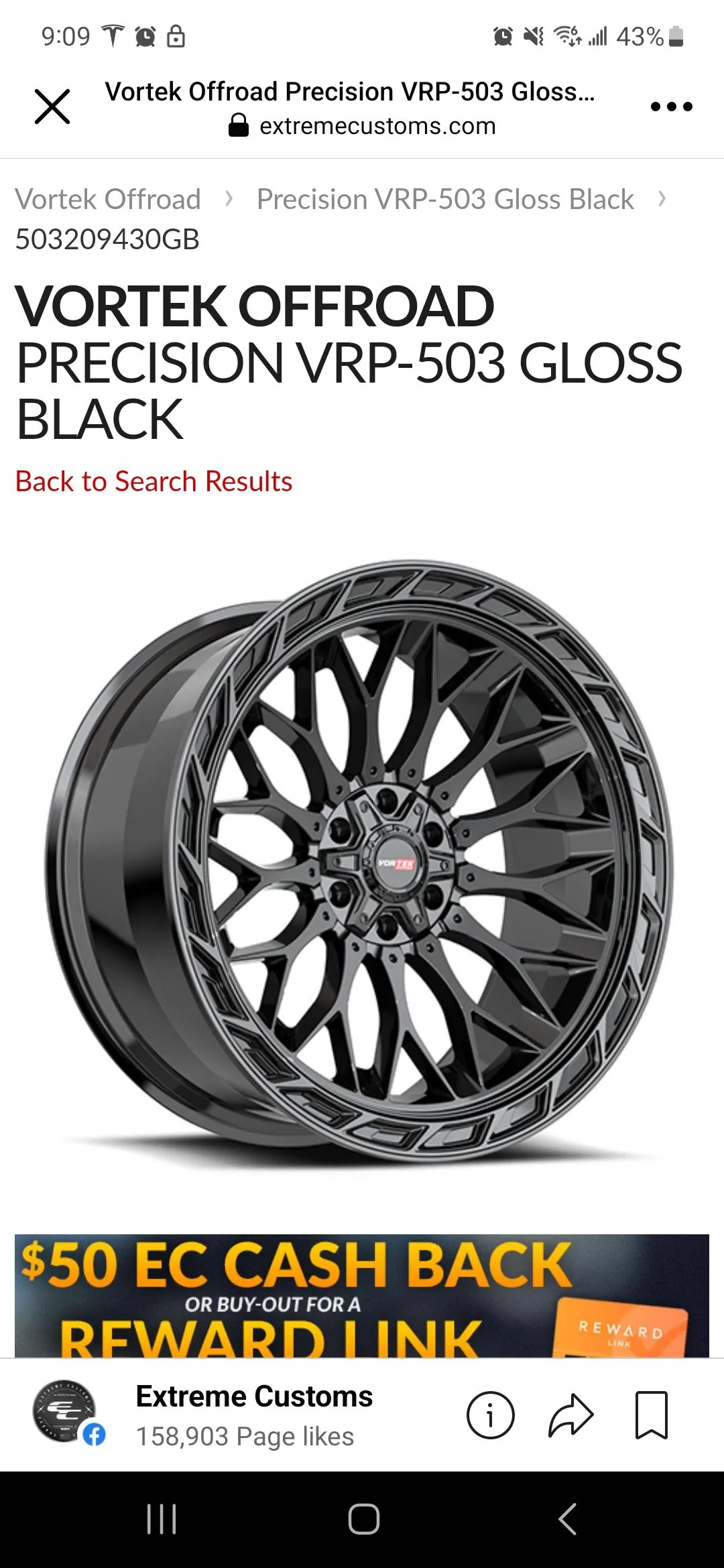 Ford F-150 Wheel Vendor for Vortek Wheels Screenshot_20231001_210940_Facebook