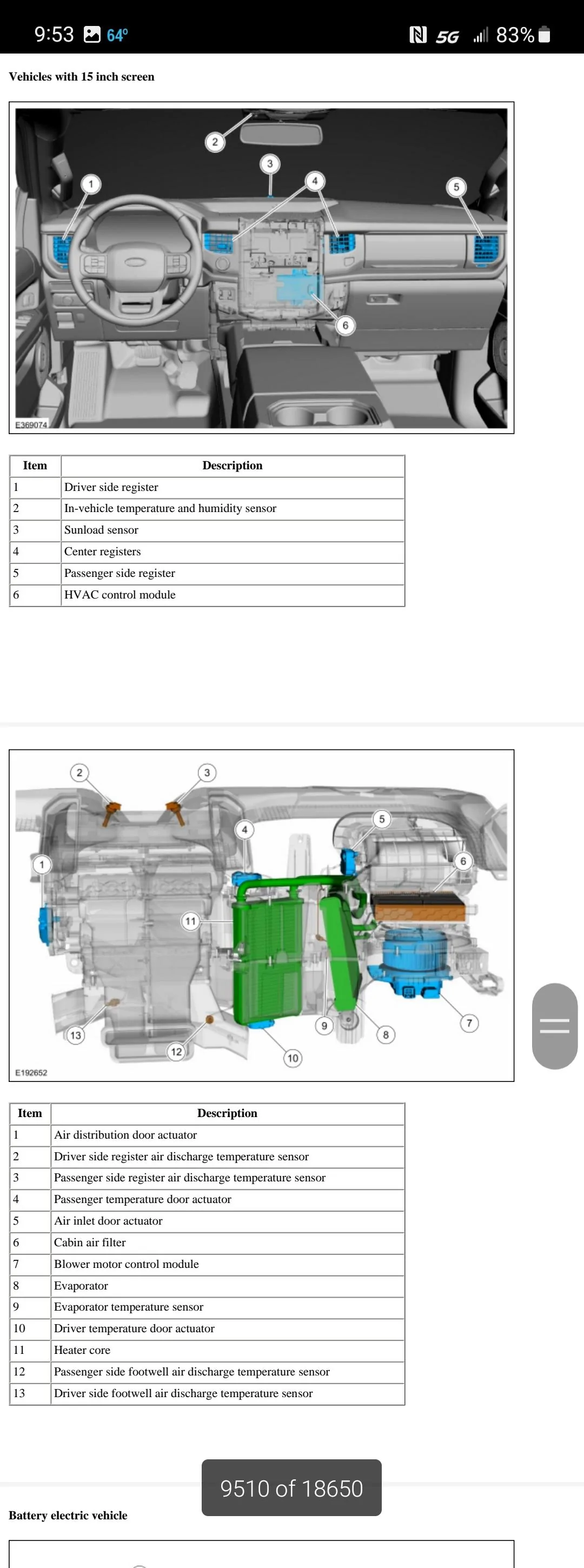 Ford F-150 HVAC Auto Climate Control too Hot Screenshot_20231104_095317_OneDriv