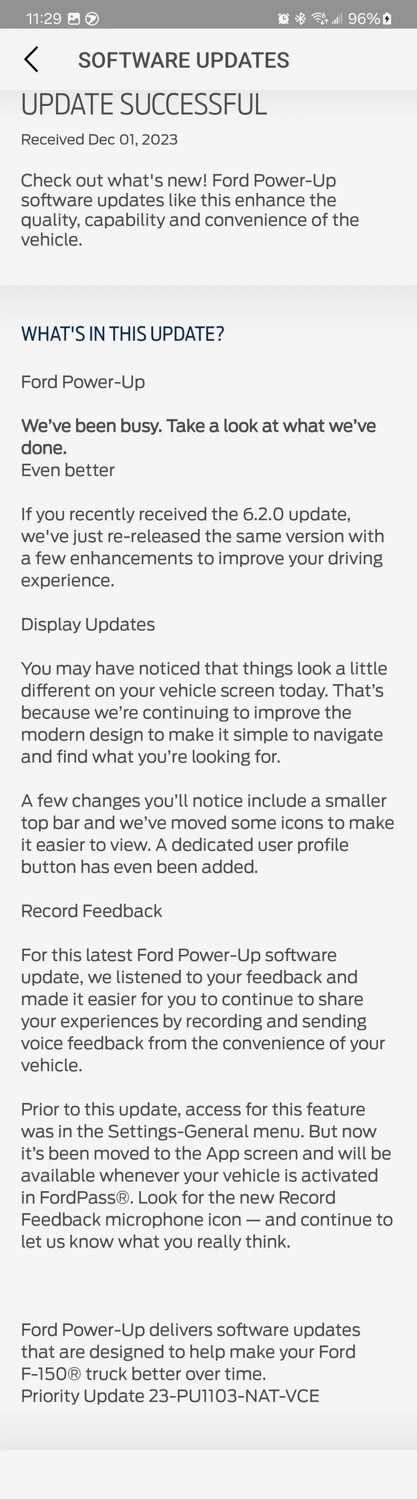 Ford F-150 Ford Power-Up 6.2.0 Screenshot_20231203_112920_FordPass
