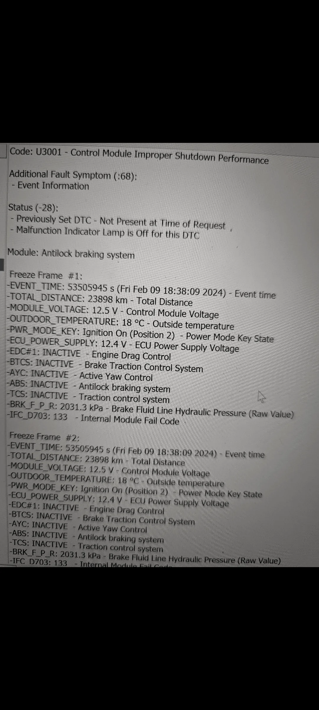 Ford F-150 Power Steering Loss Screenshot_20240209-211325