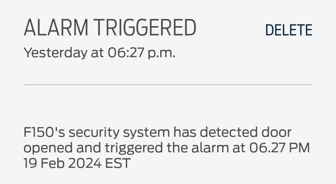 Ford F-150 SecureAlert back on? Screenshot_20240220_093224_FordPass