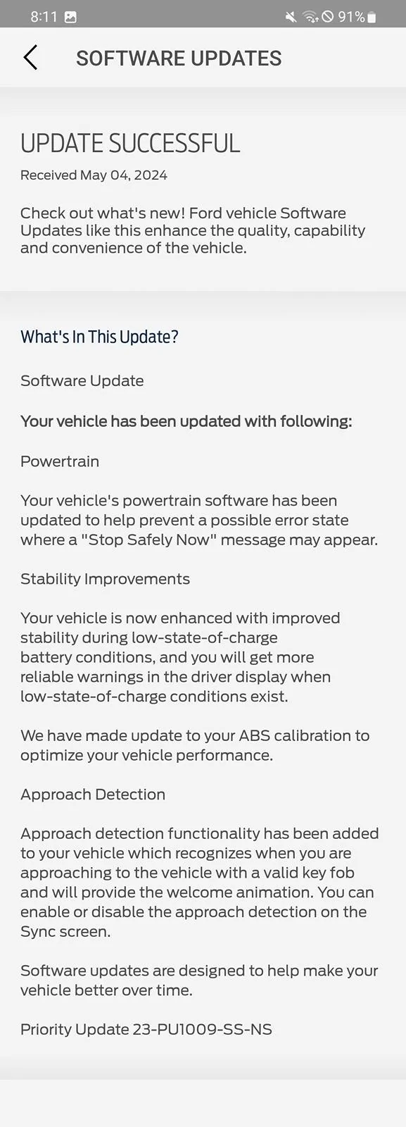 Ford F-150 New update last night Screenshot_20240504_081059_FordPass