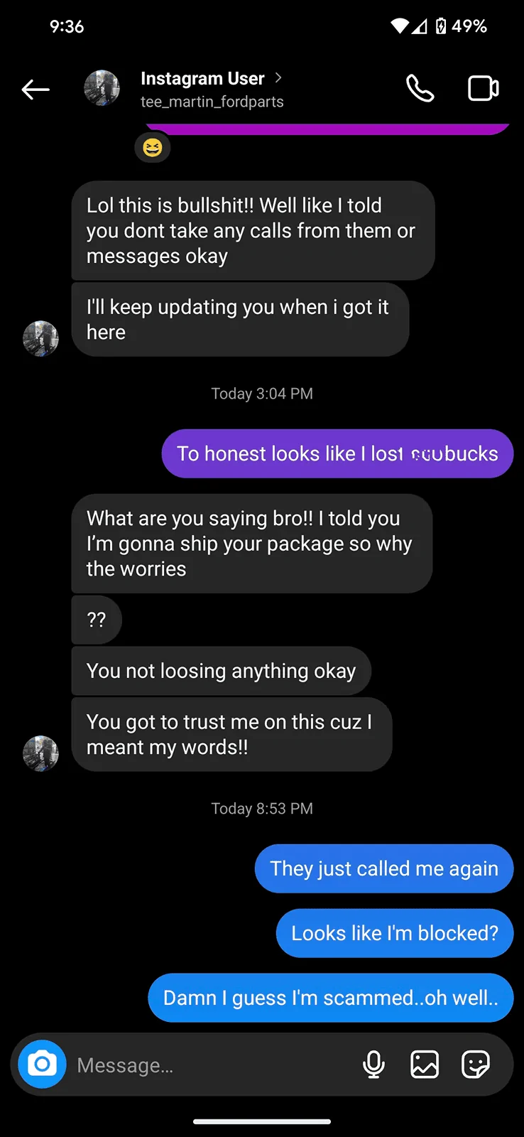 Ford F-150 Super scummy scam/ tee_martin_ford Screenshot_20240530-213633~2