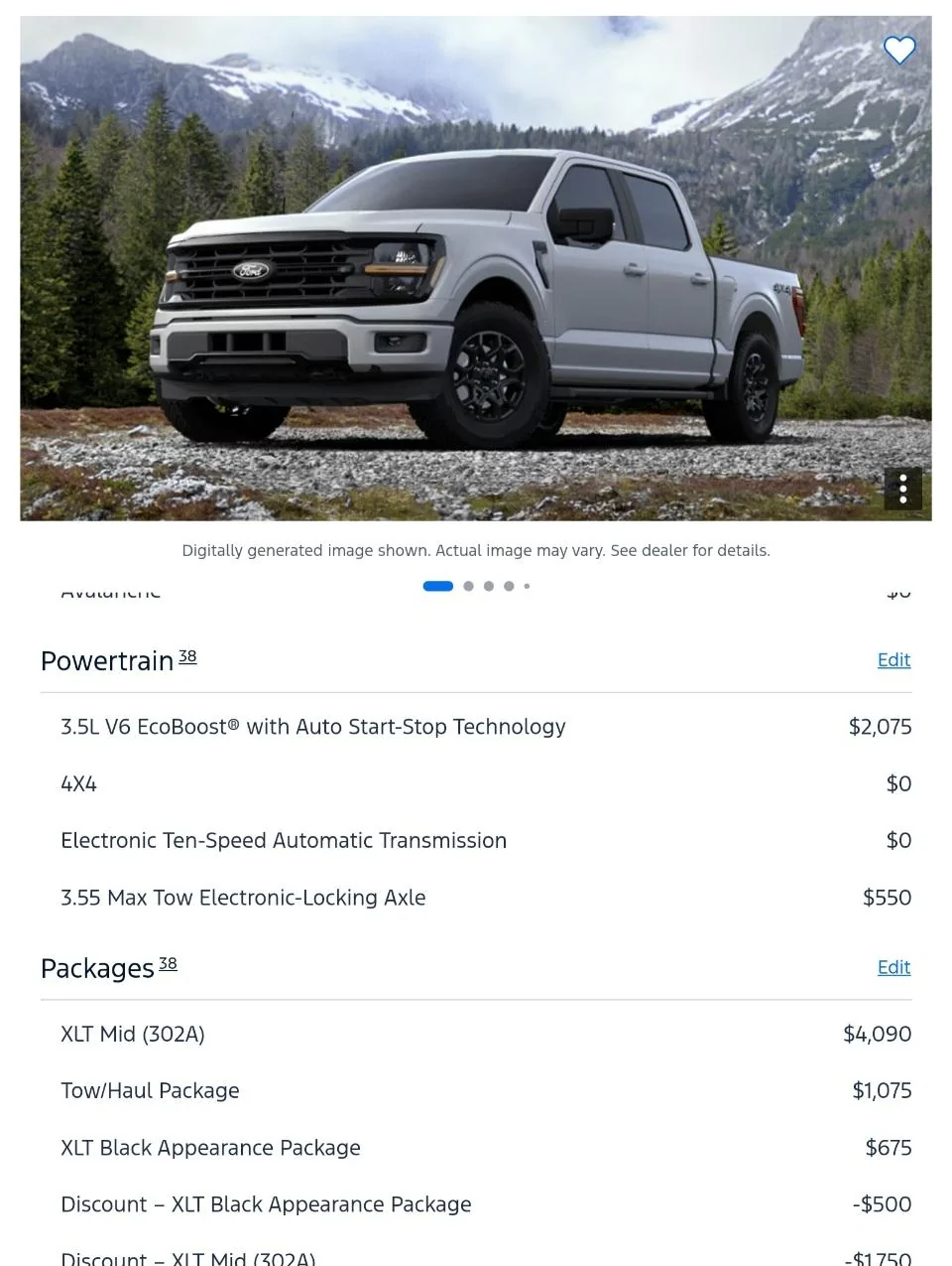 Ford F-150 Payload vs Max Tow Screenshot_20240707_205644_Brav