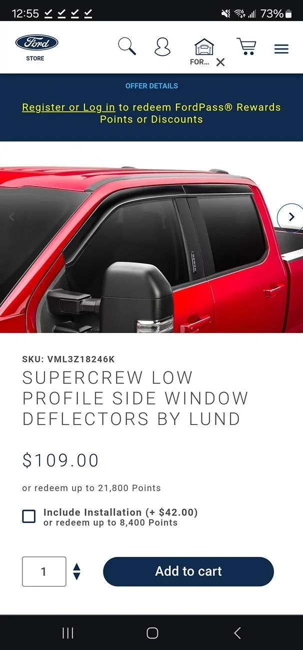 Ford F-150 Did AVS change the low-profile vent visors? Screenshot_20240804_125514_Chrom