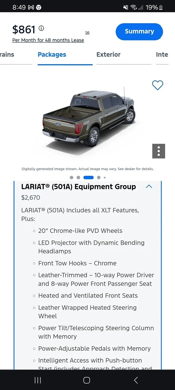 Ford F-150 2025 F-150 Order Guide Screenshot_20240827_204940_Chrom