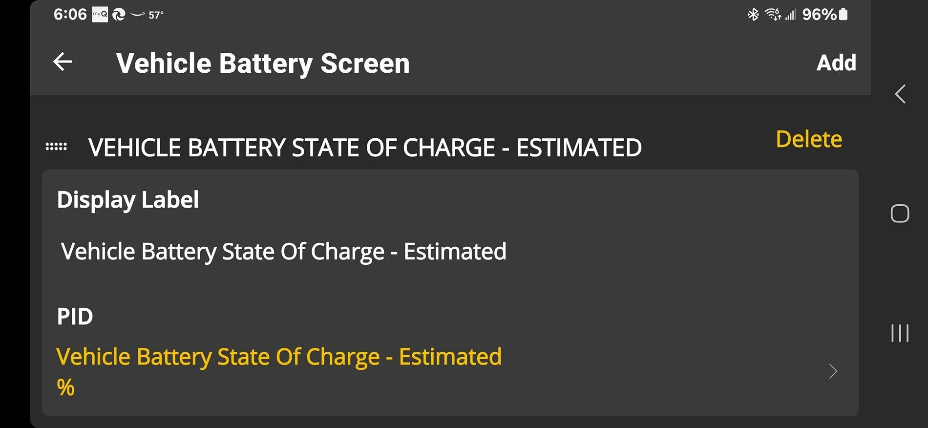 Ford F-150 OBDLink MX+ OBD2 On Android Auto Screenshot_20241119_180651