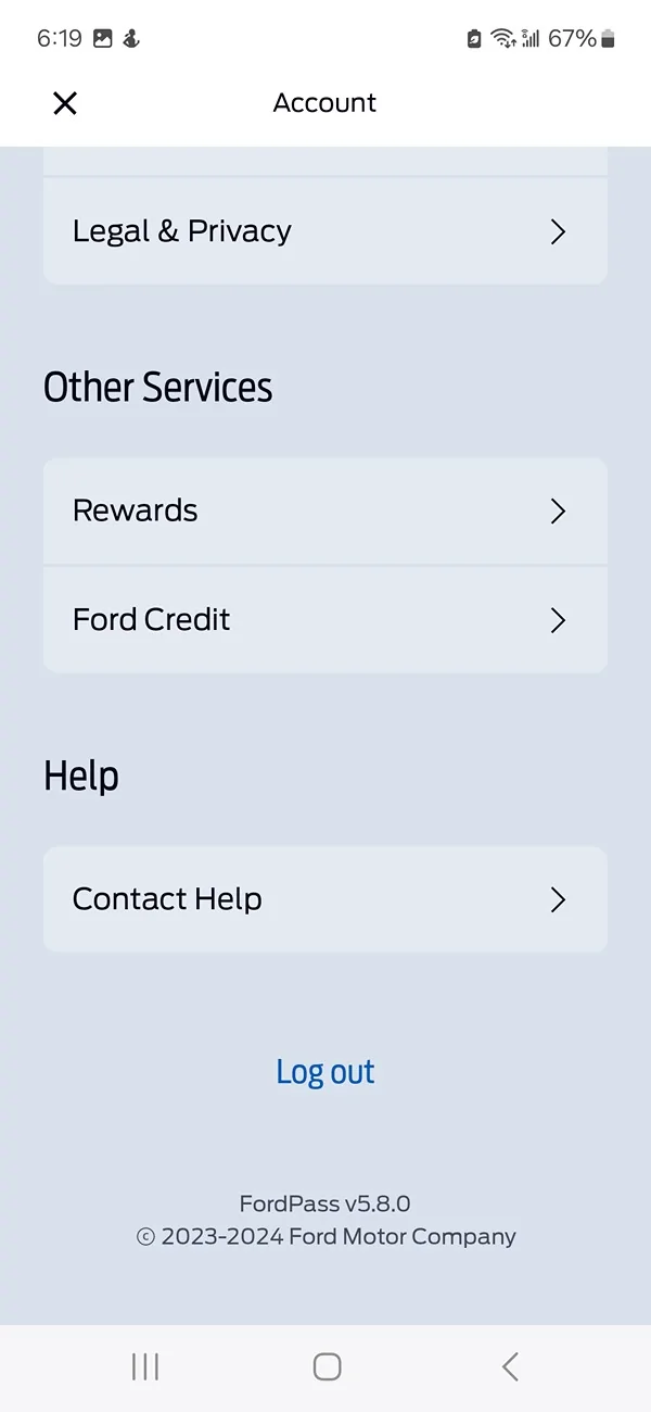 Ford F-150 Newly Designed FordPass 5.0 App®: What to Know Screenshot_20241122_181934_FordPass