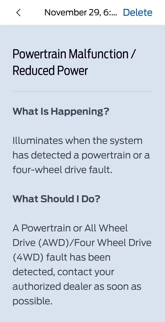 Ford F-150 2024 F150 issues Screenshot_20241129_075316_FordPass 1