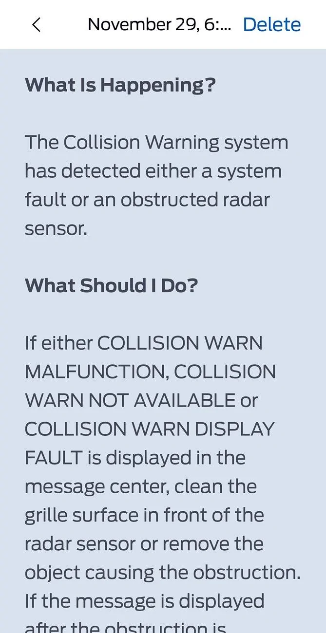 Ford F-150 2024 F150 issues Screenshot_20241129_075328_FordPass 2