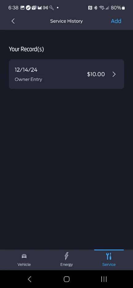 Ford F-150 Factory Warranty and DIY Oil Change Screenshot_20241214_183824_FordPass