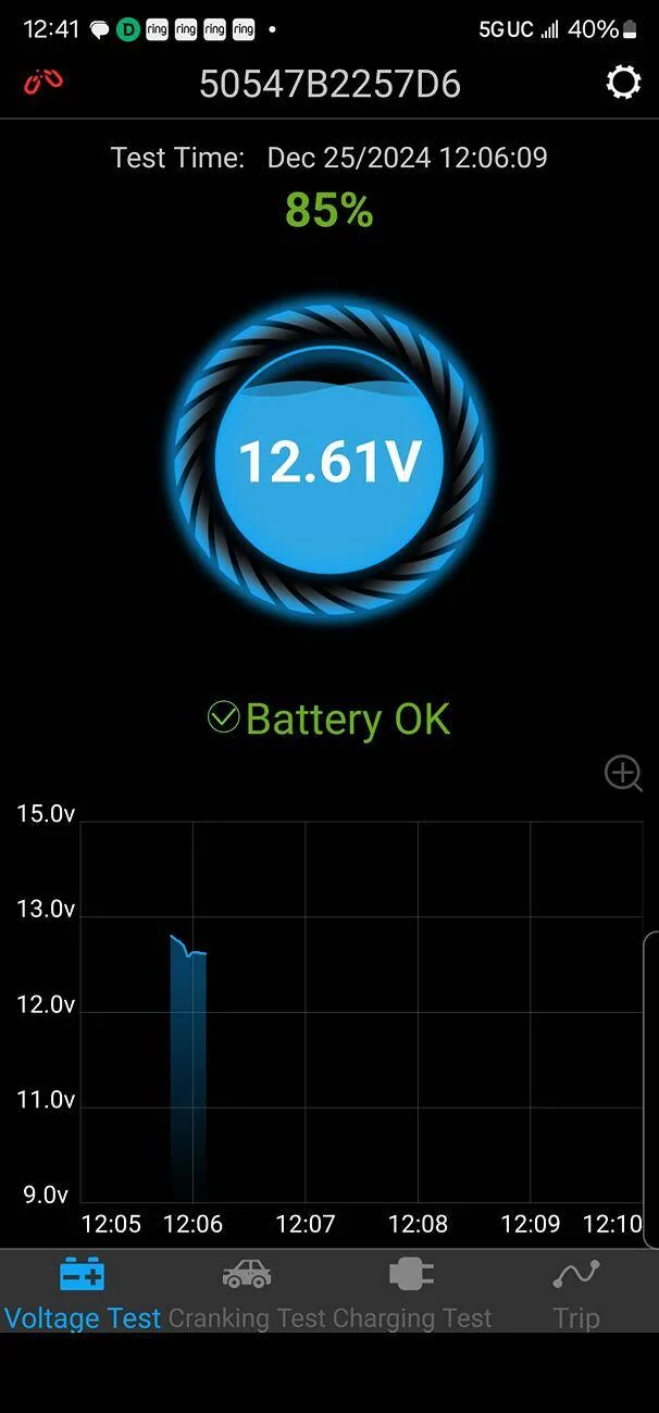 Ford F-150 Charging rates Screenshot_20241225-124155