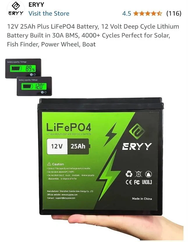 Ford F-150 Testing an Aux batt solution... Screenshot_20250109_104419_Amazon Shopping