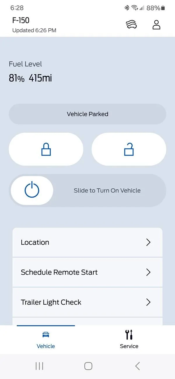 Ford F-150 Newly Designed FordPass 5.0 App®: What to Know Screenshot_20250314_182809_FordPass