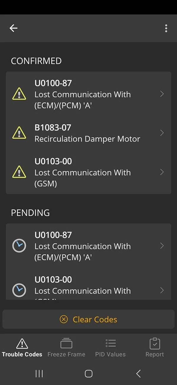 Ford F-150 SHIFT SYSTEM FAULT Service Required Warning Screenshot_20250416_081821