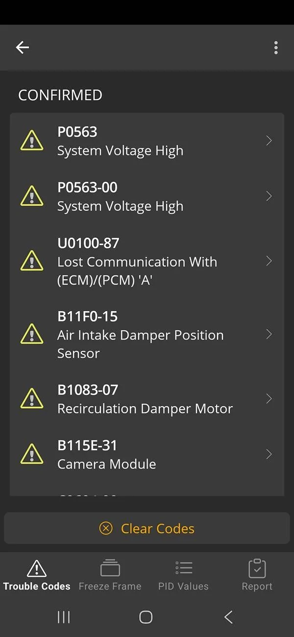 Ford F-150 SHIFT SYSTEM FAULT Service Required Warning Screenshot_20250518_161151