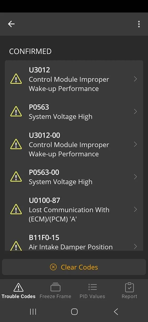 Ford F-150 SHIFT SYSTEM FAULT Service Required Warning Screenshot_20250518_201859