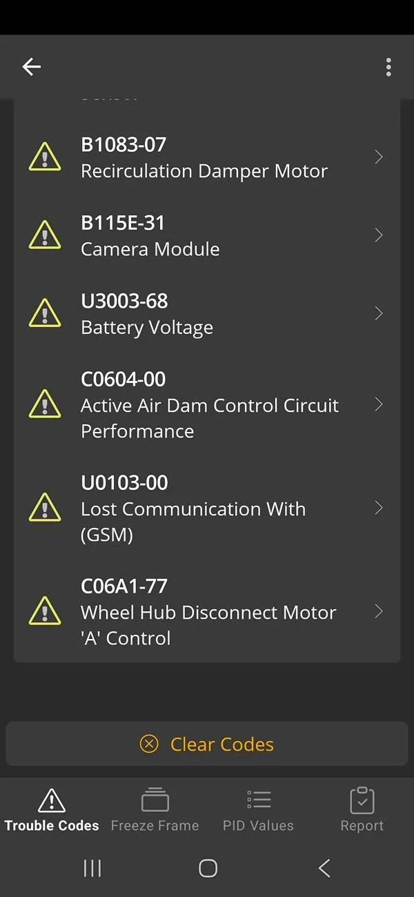 Ford F-150 SHIFT SYSTEM FAULT Service Required Warning Screenshot_20250518_201904