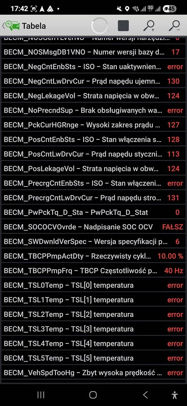 Ford F-150 F150 pb 3.5 2021 problem Screenshot_20250528_174244_FORScan Lit