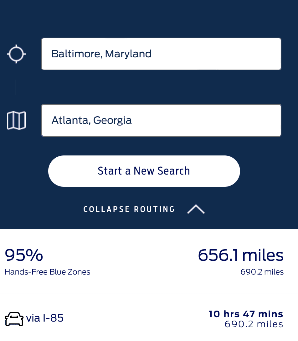 Ford F-150 BlueCruise =  lane assist and adaptive cruise control? screenshot_239