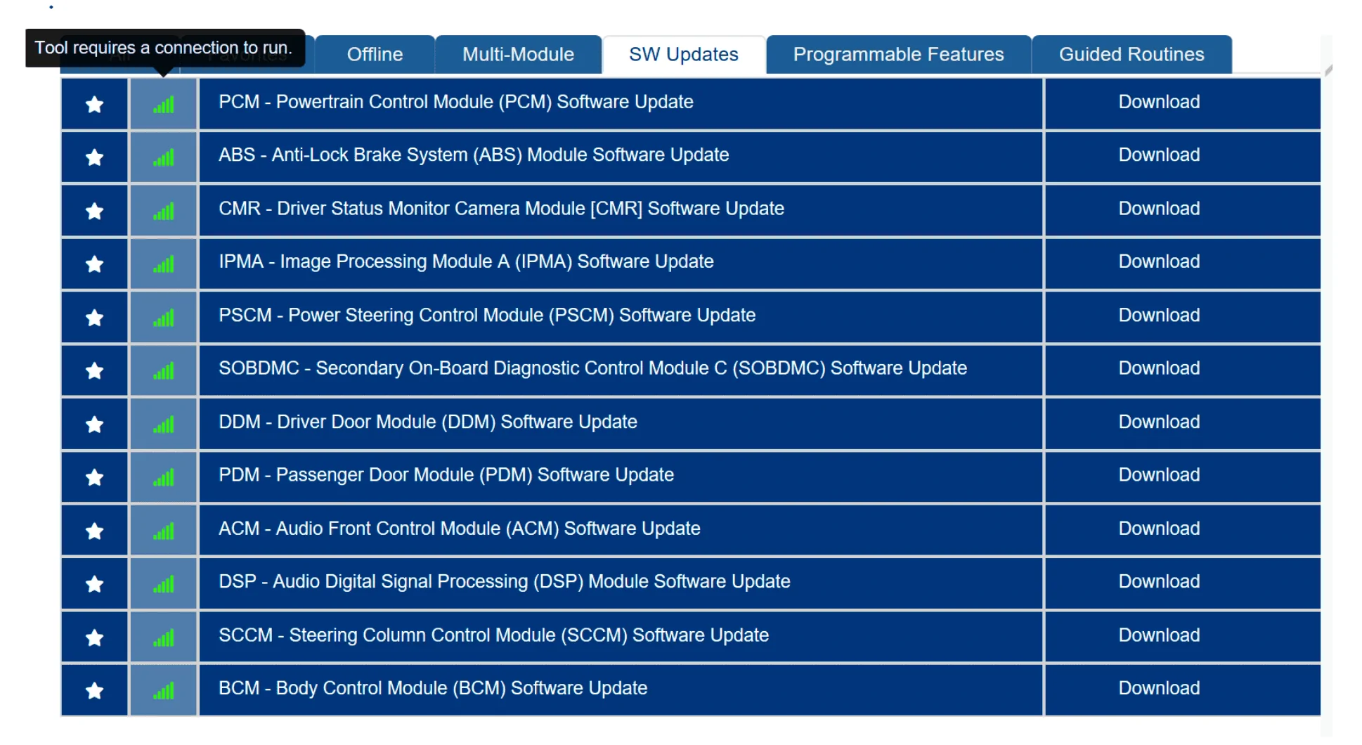 Ford F-150 ECU module programming guide using FDRS screenshot_320