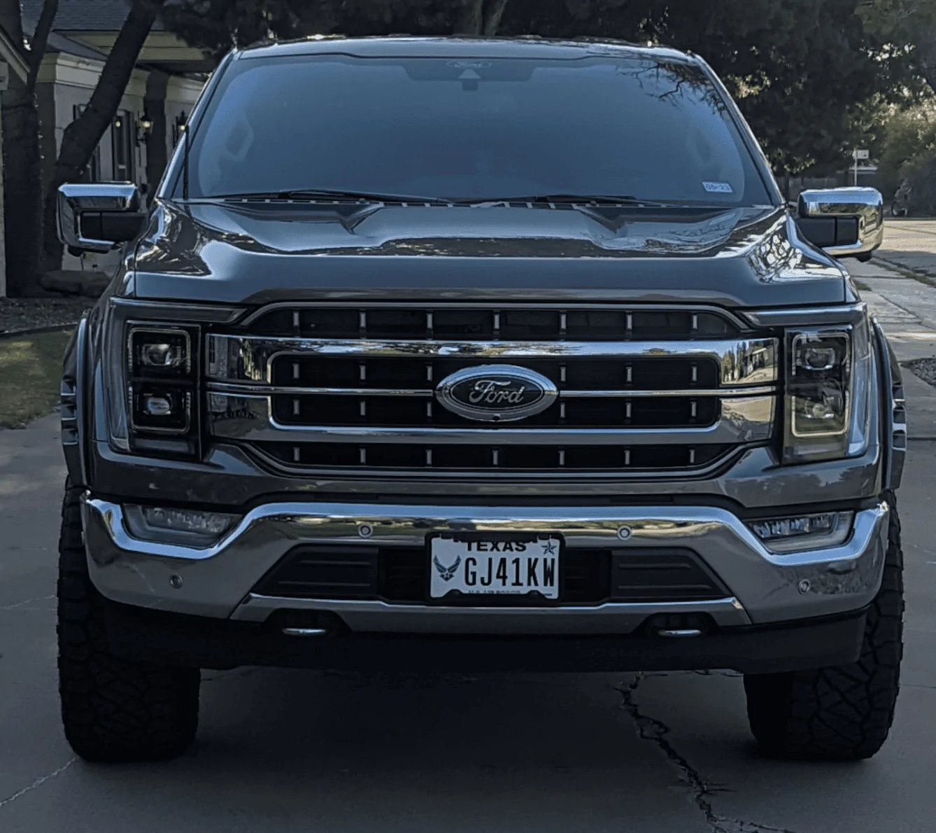 Ford F-150 Paint Matched Flares sffront