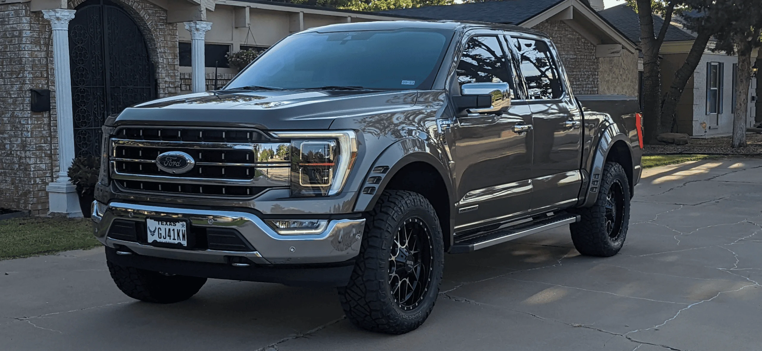 Ford F-150 Paint Matched Flares sfsid