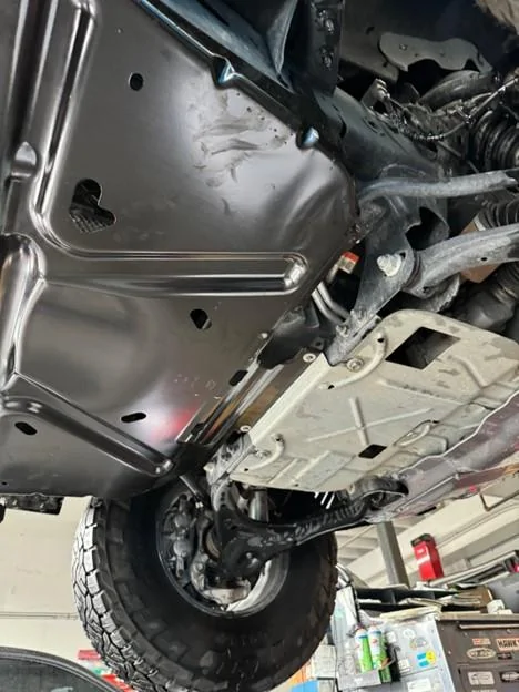 Ford F-150 Got FX4 Skid cover installed/goodbye Diaper skid manin 2