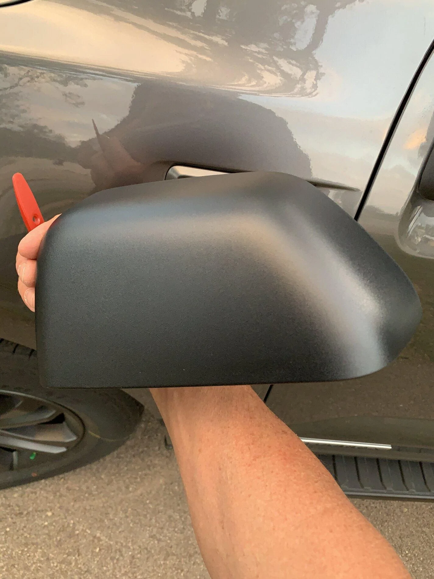 Ford F-150 Tow Mirror Skull Cap same as F-250? skull black