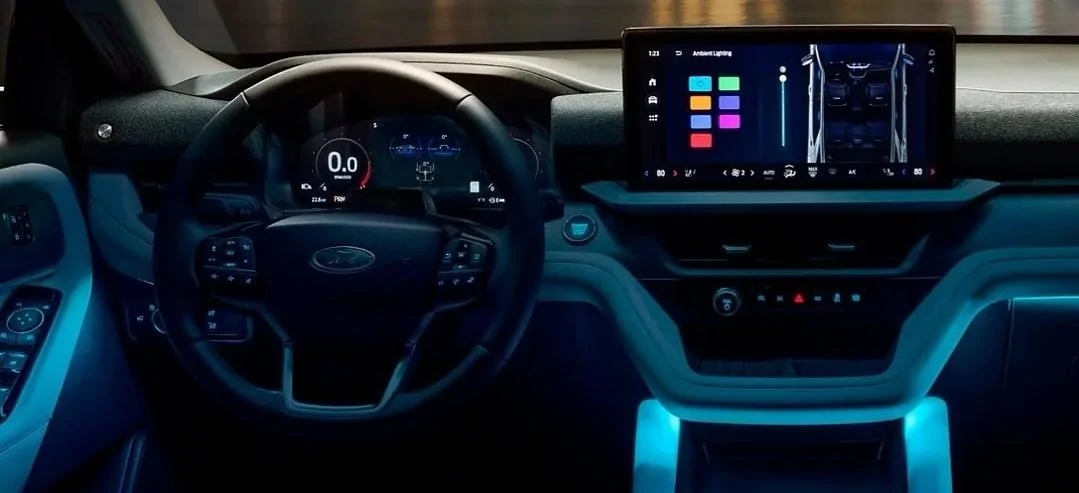 Ford F-150 2025 Ford Explorer Infotainment SmartSelect_20240201_083228_Instagram