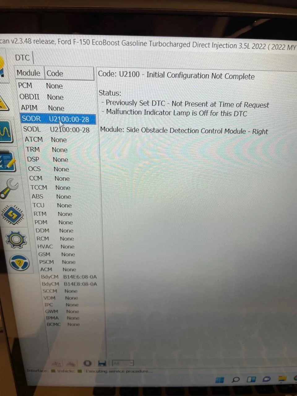 Ford F-150 Halogen to LED conversion Reverse light issue SODR DTC