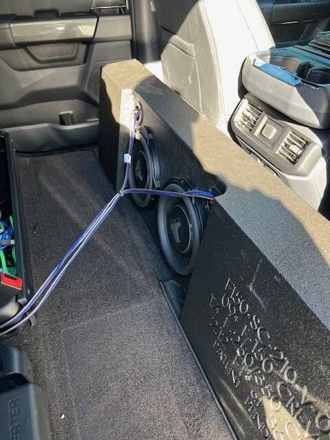 Ford F-150 Some help with dash mount midrange speakers Subs