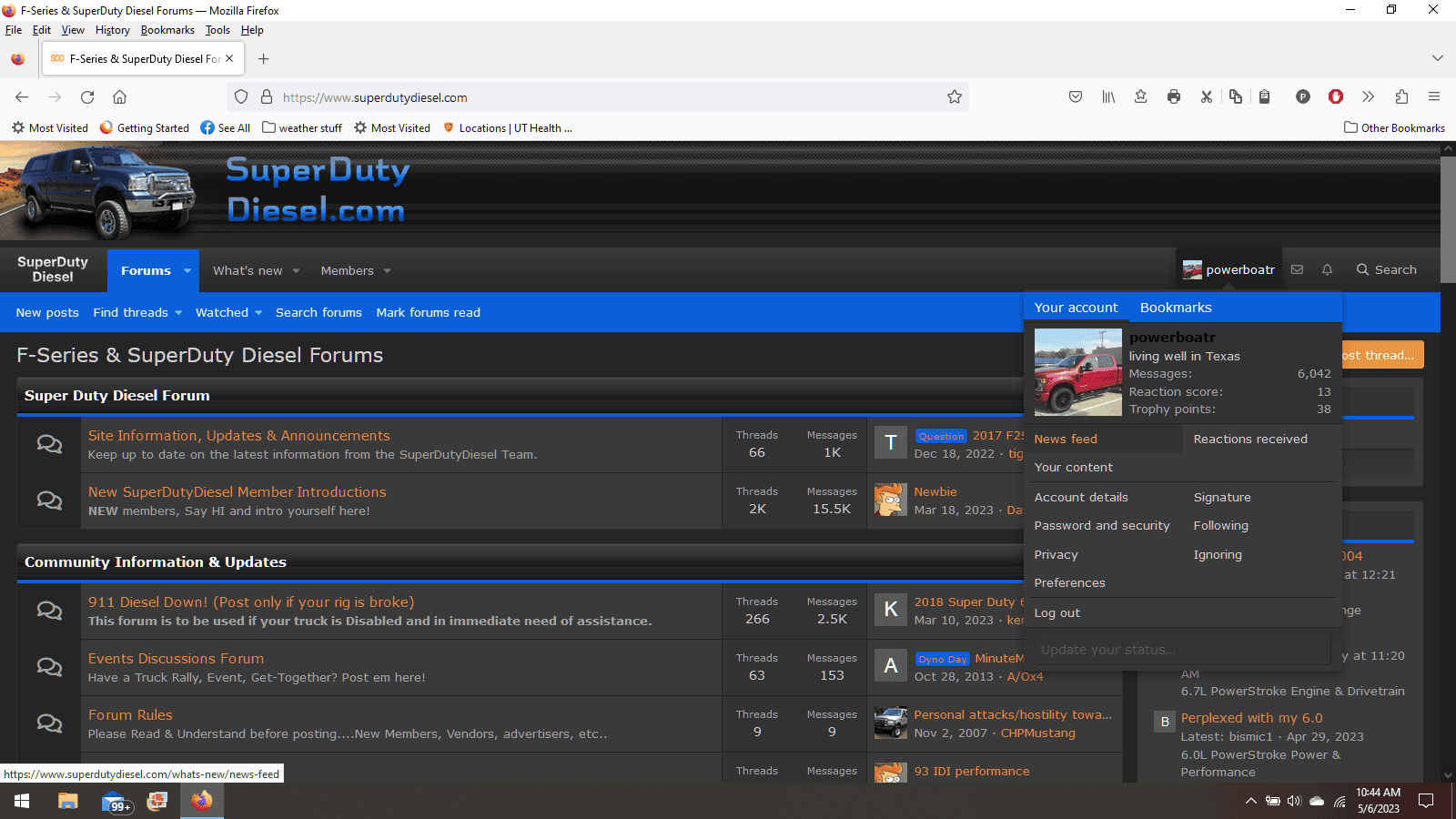 Ford F-150 F150gen14 member Leader board super duty site