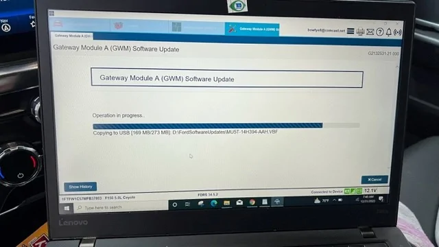Ford F-150 ECU module programming guide using FDRS sync update1
