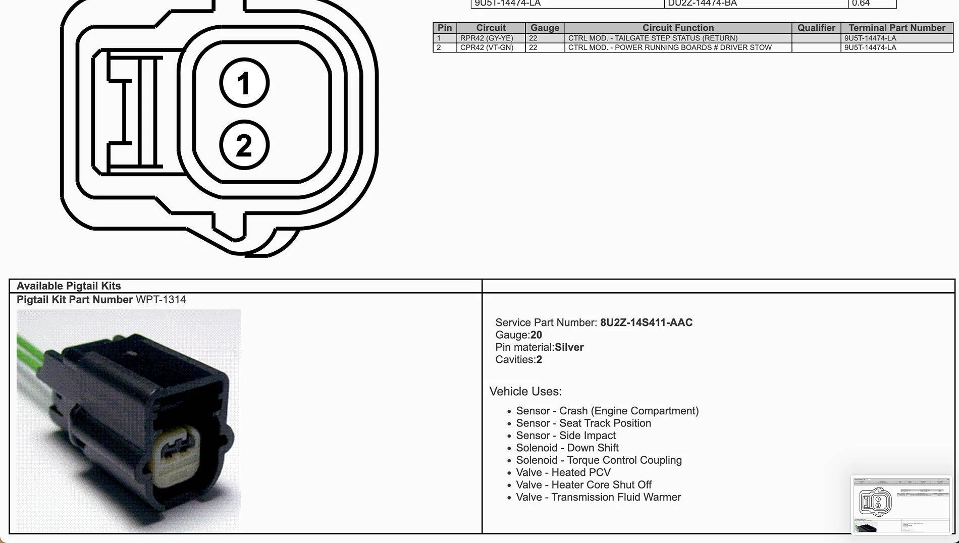 Ford F-150 Retrofit power tailgate? Tailgate Sensor Cont. 