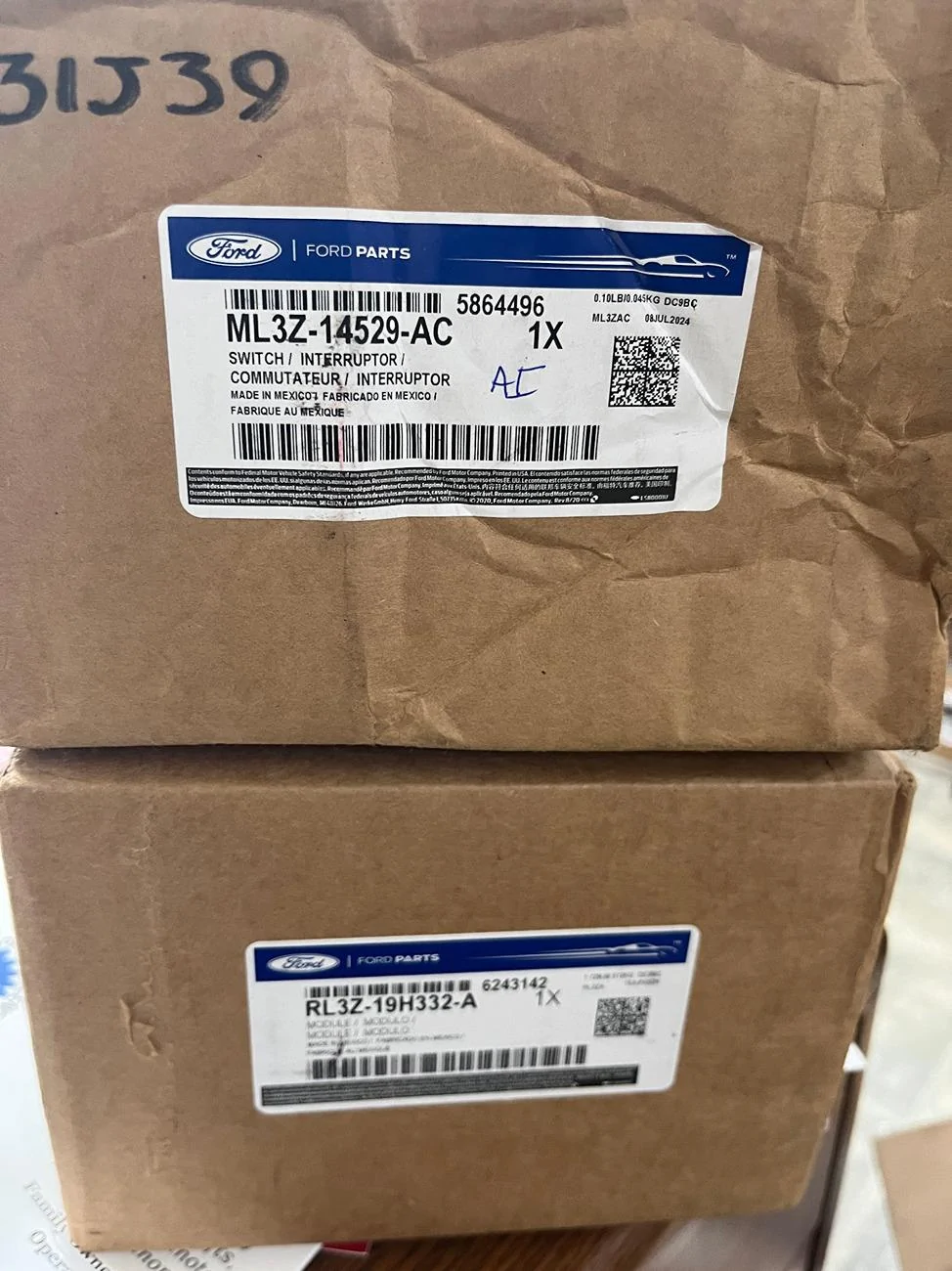 Ford F-150 Adding trailer brake controller to 2024 F-150 Lariat tb parts