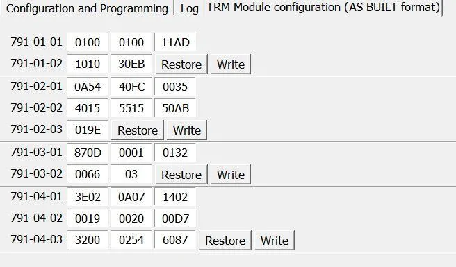 Ford F-150 Forscan trailer control help please tcm 791
