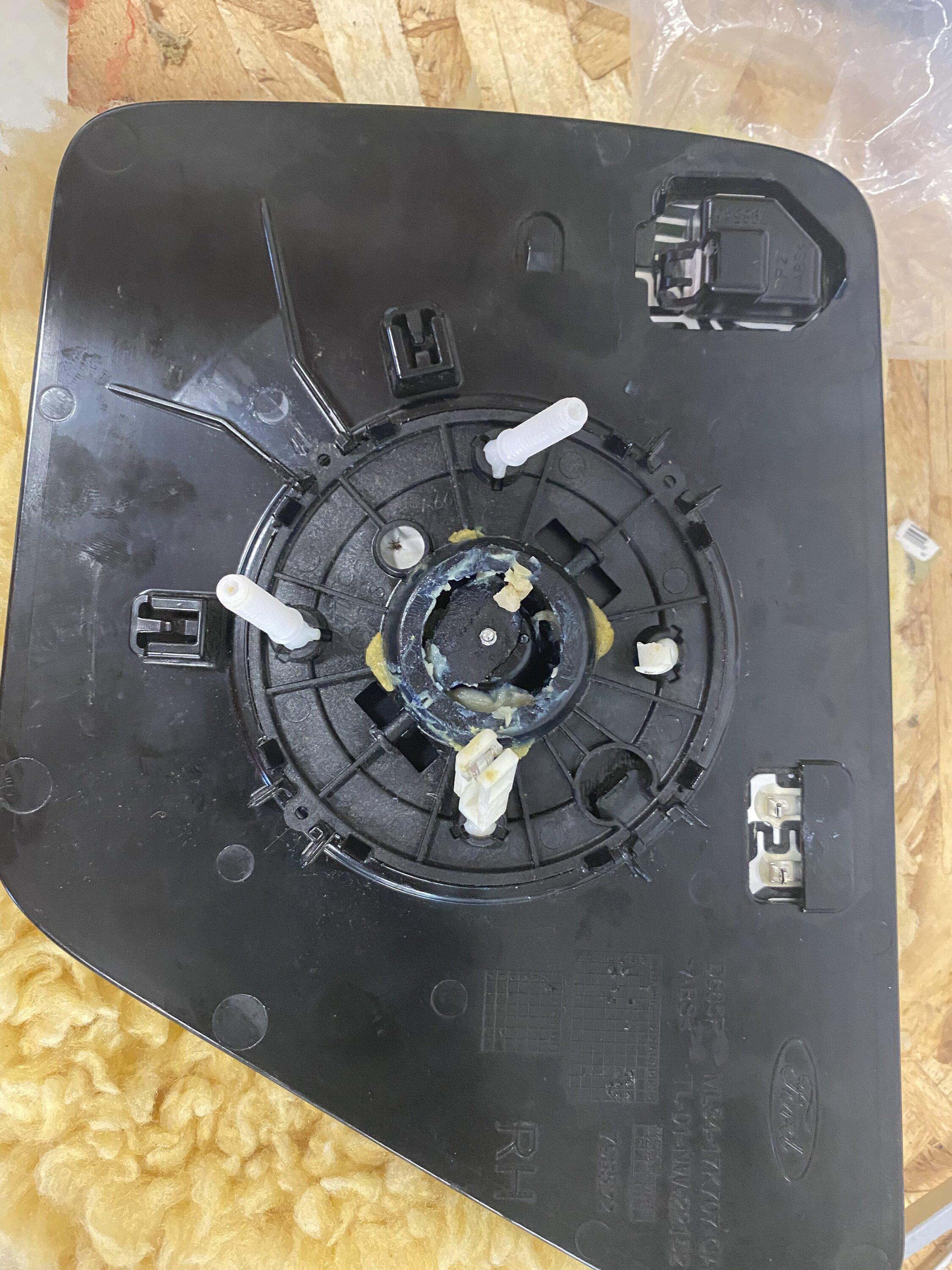 Ford F-150 How to remove side view mirror glass tempImageB1Zd99