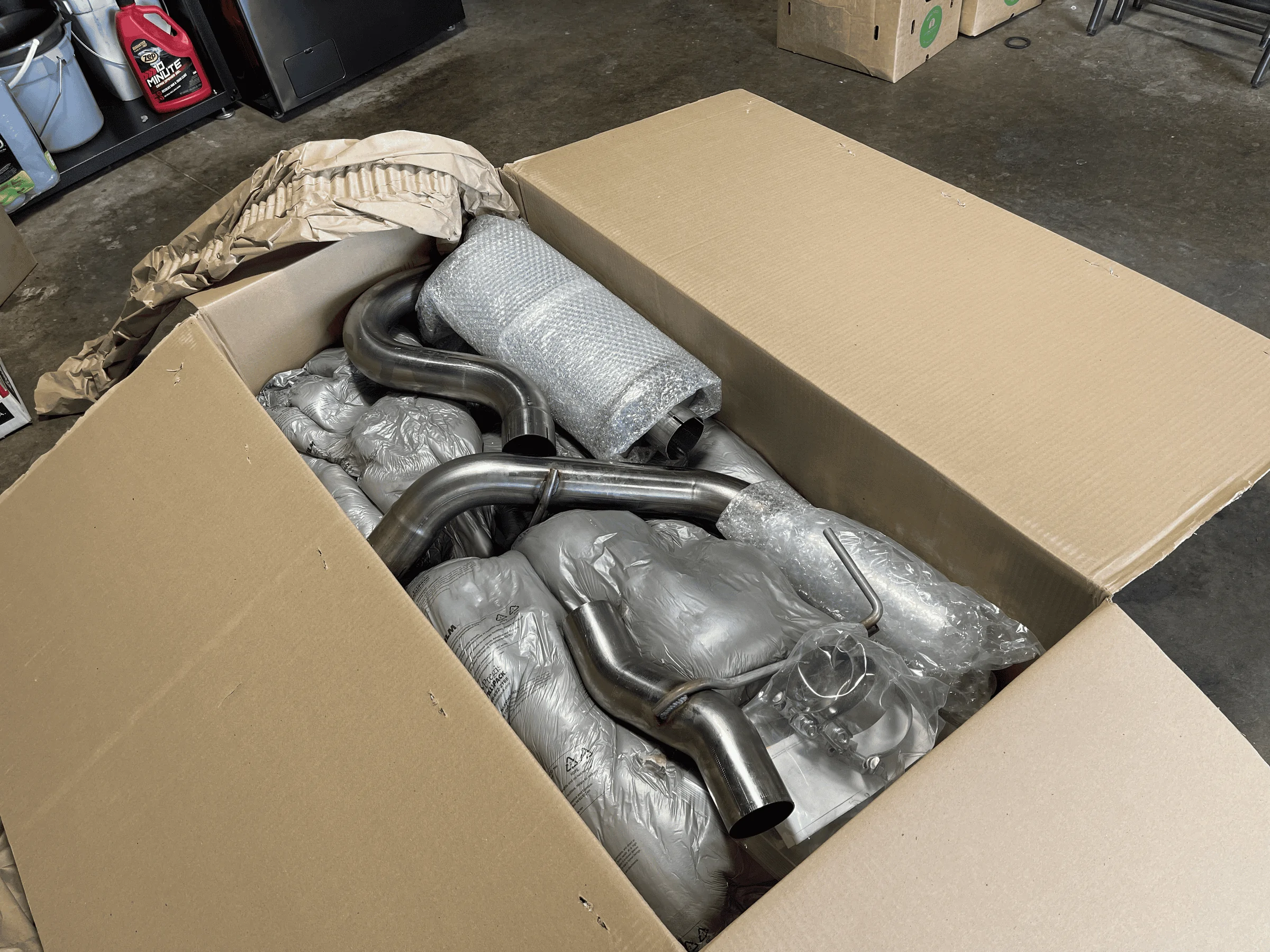 Ford F-150 Powerboost Magnaflow exhaust tempImagegmrzPU