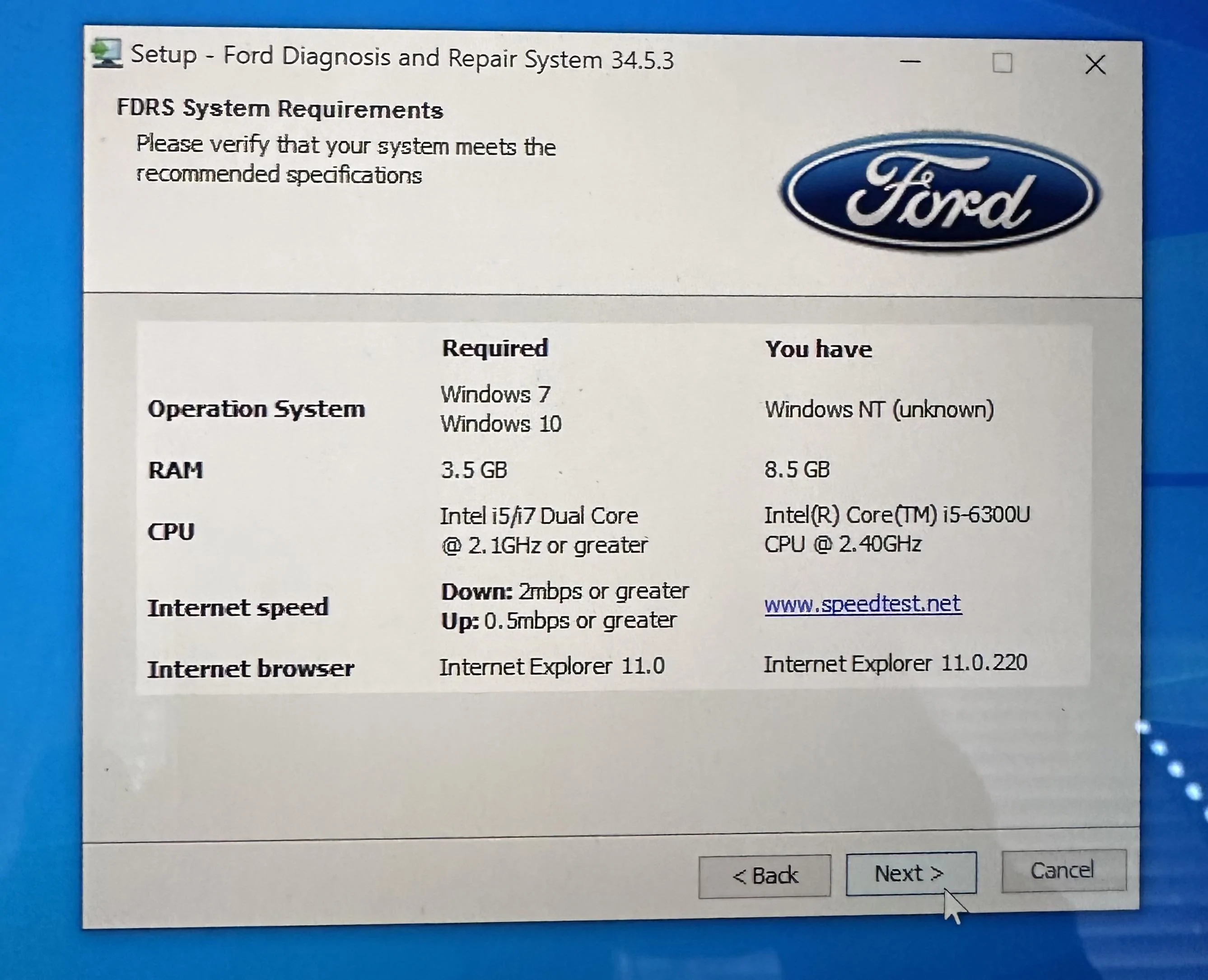 Ford F-150 ECU module programming guide using FDRS tempImageXAtVld