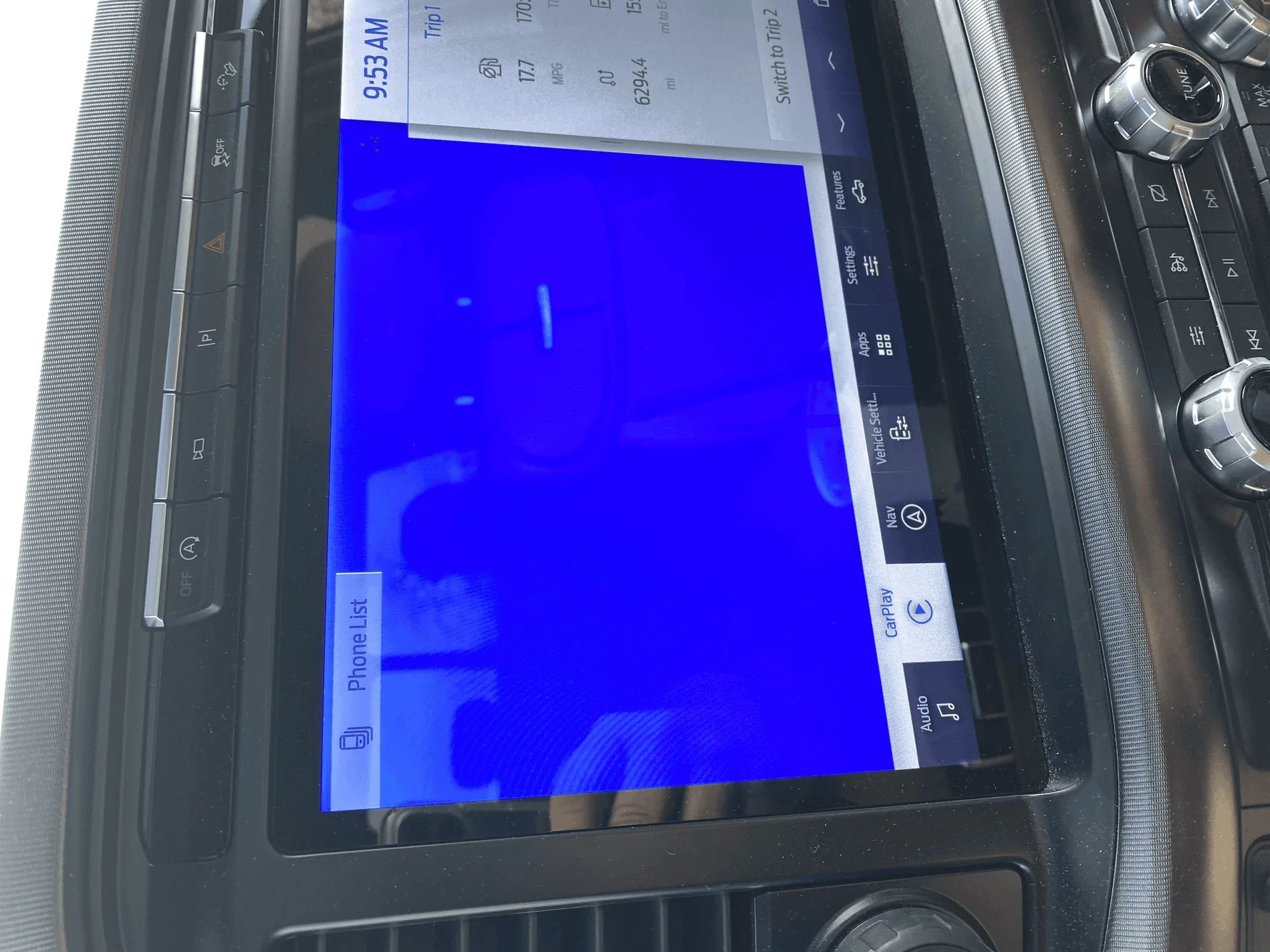 Ford F-150 12 inch screen flicker on 2021 Platinum tempImageXn6A52