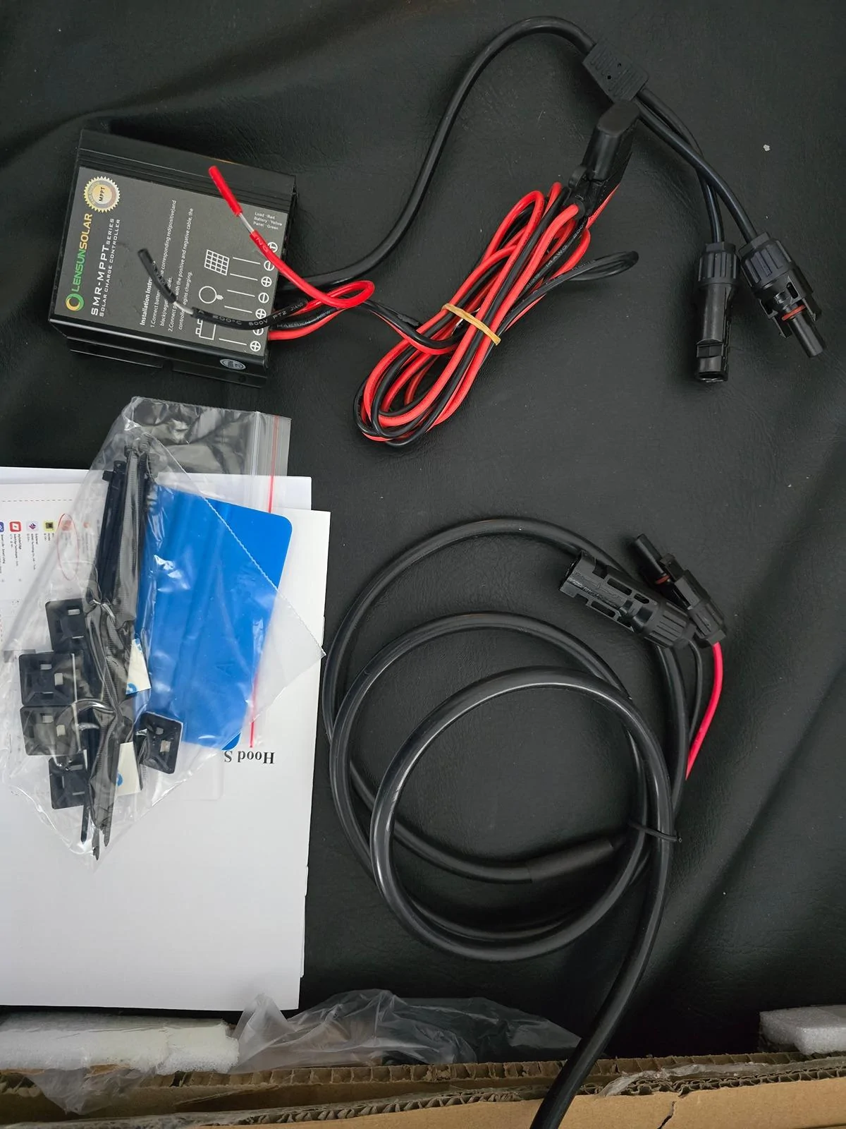 Ford F-150 LensunSolar Hood Solar Panel F-150 Powerboost BAP/Tremor Hood Installation The Kit