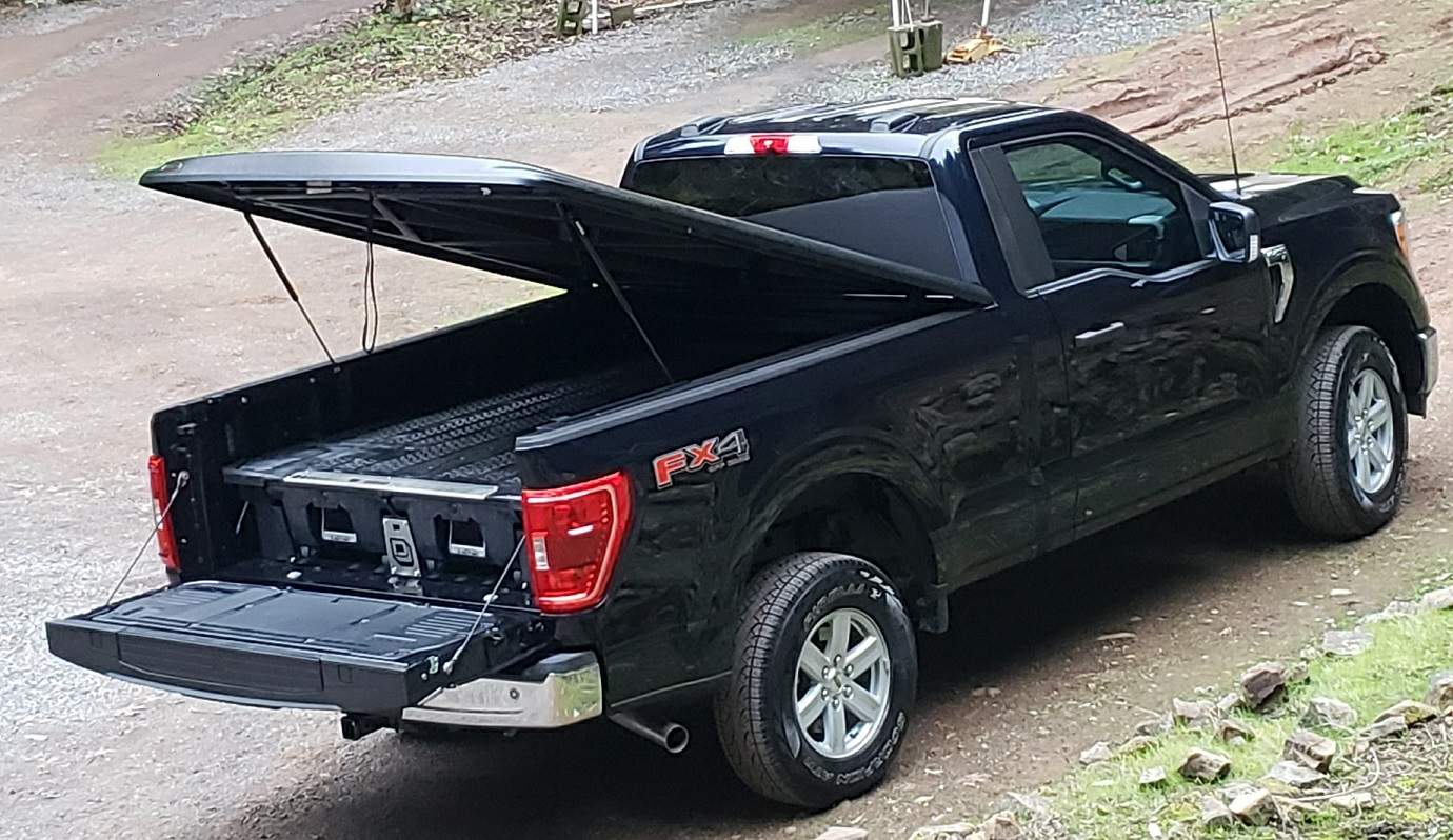 Ford F-150 Bed storage with tonneau cover on RCSB? Tonnaeu