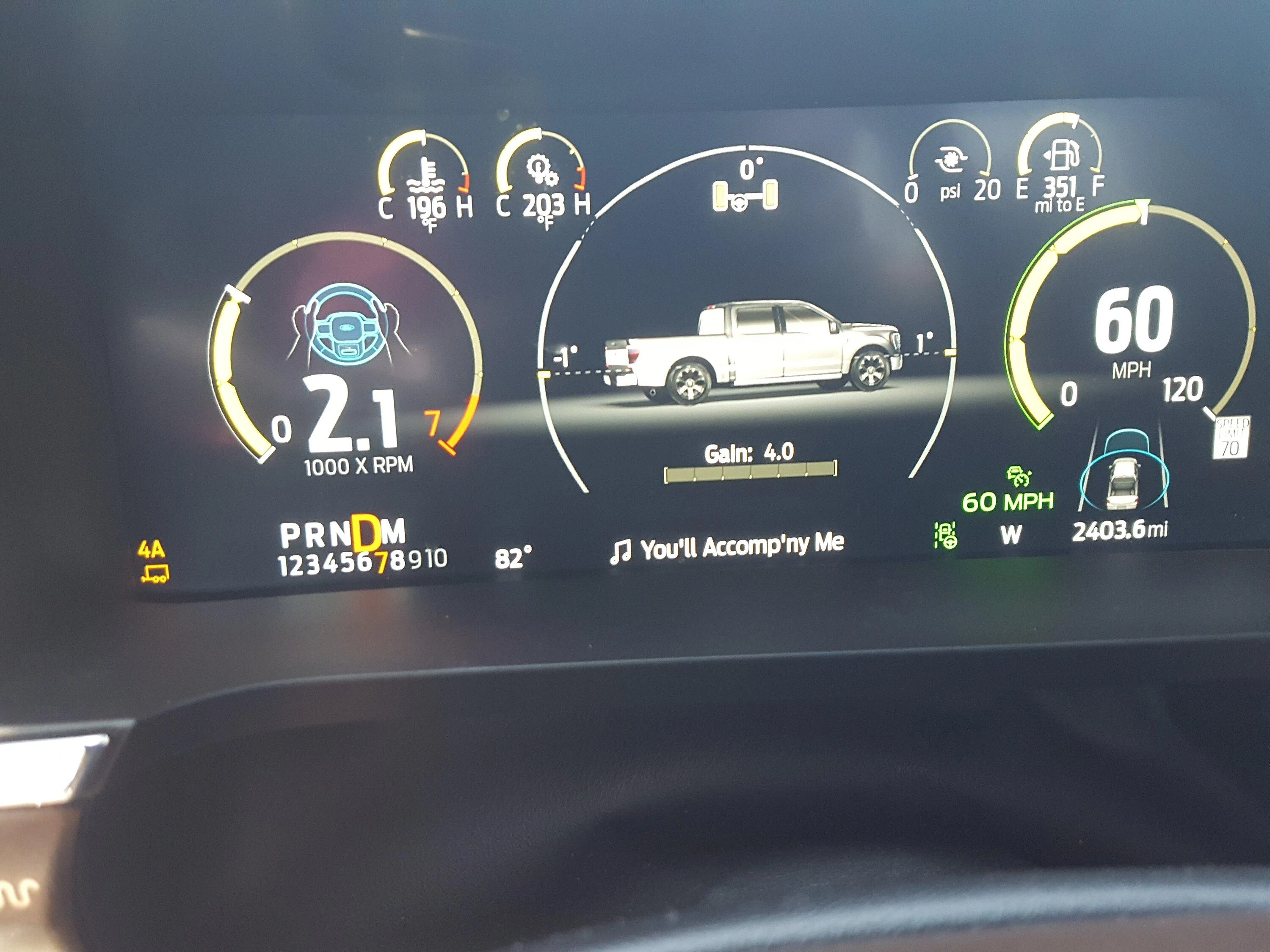 Ford F-150 personalized splash screen????? towing (1)