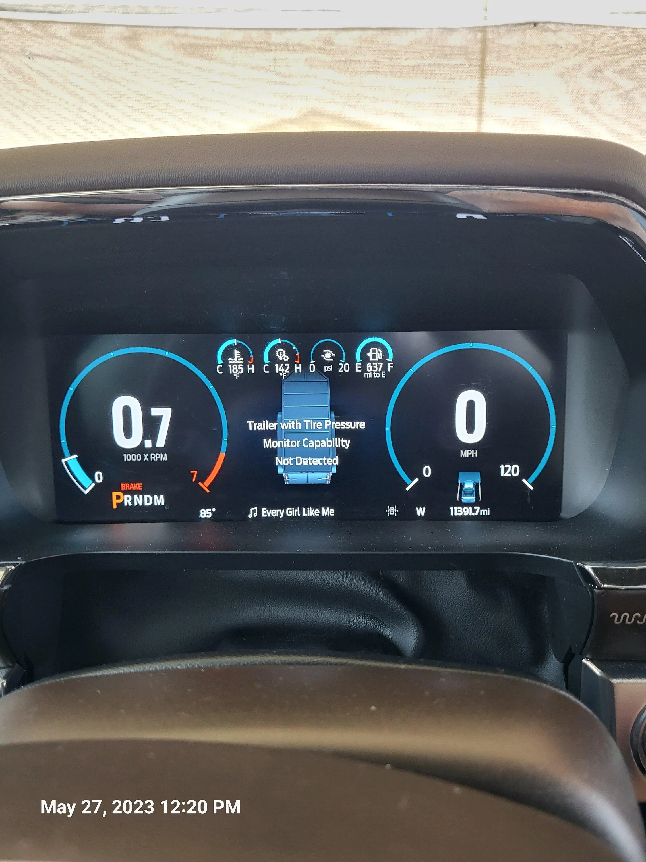 Ford F-150 Accessing Trailer service menu towing screen (4)