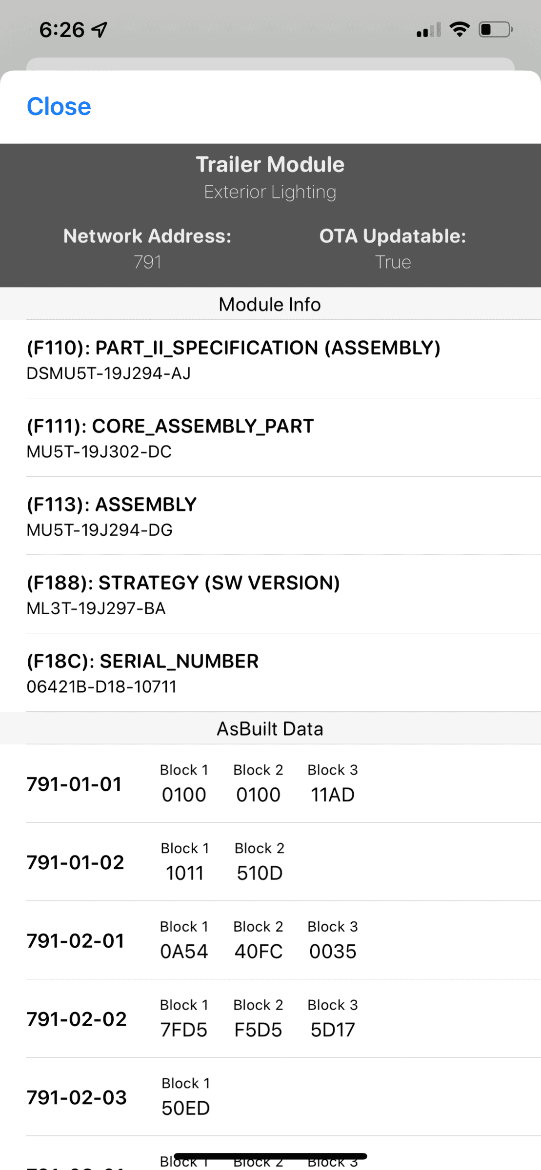 Ford F-150 Recall: REPROGRAM INTEGRATED TRAILER RELAY MODULE (Campaign/NHTSA#
22S17/22v193) TrailerModule